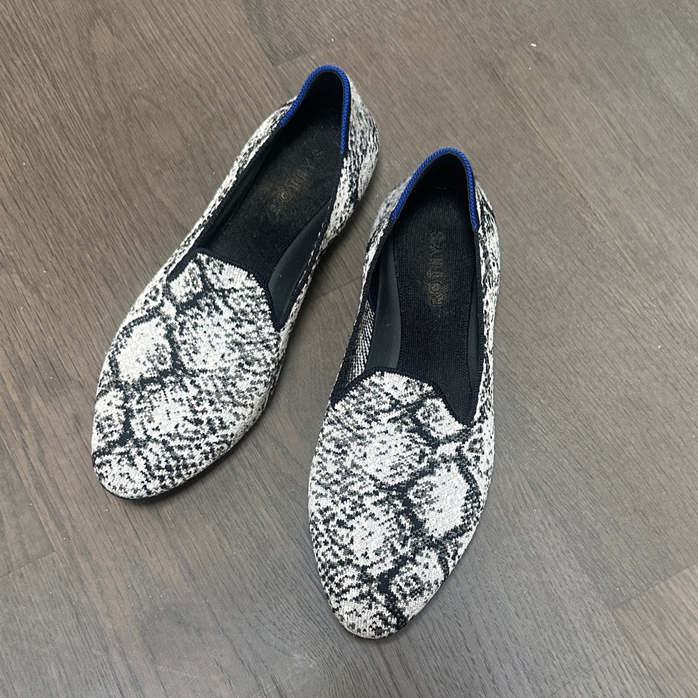 Rothy’s snake loafers size 10 EUC